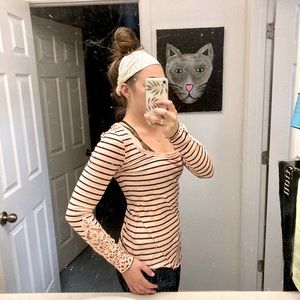 Free People Long Sleeved Blouse